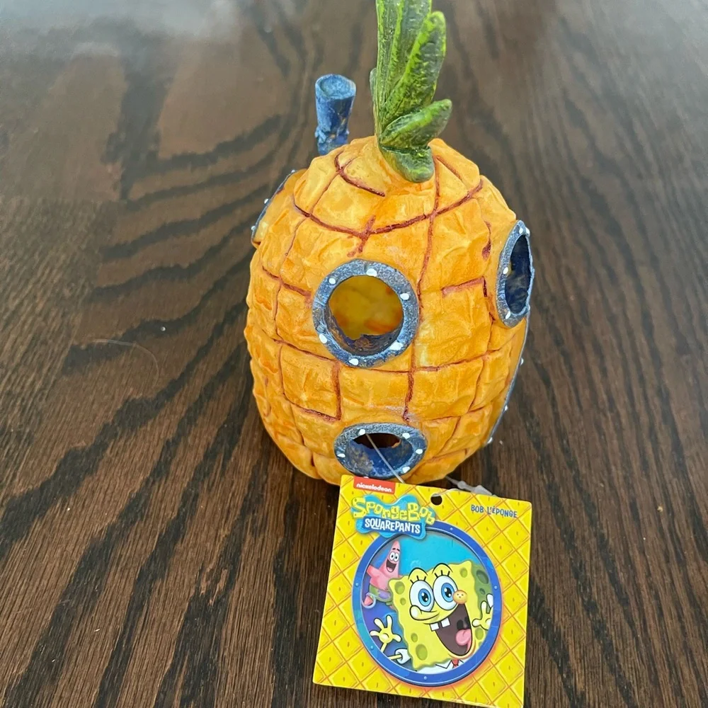 SpongeBob SquarePants Fish Tank Accessories Lot of 5